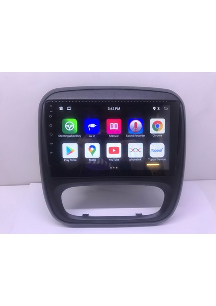 Renault Trafic Android 8gb Ram 128GB Rom QLED Ekran Carplay Navigasyon Multimedya