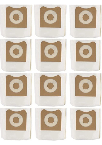 12PACK 23738 VF3501 Toz Toplama Filtre Torbaları 3 Galon Ila 4,5 Galon Islak Kuru Ektrikli Süpürge Için Parçayı Değiştirin (Yurt Dışından)