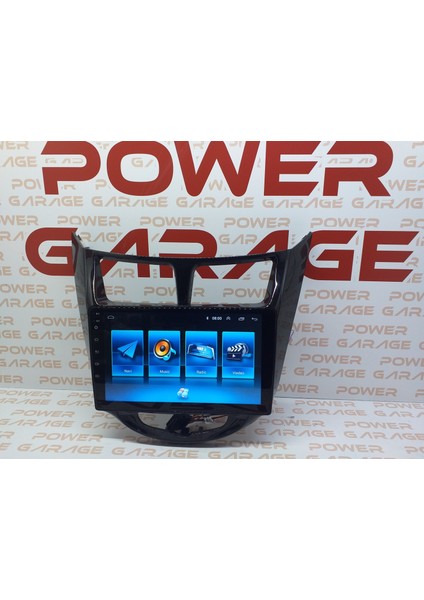 Hyundai Accent Blue 2012 8gb Ram 128GB Rom QLED Ekran Carplay Navigasyon Multimedya
