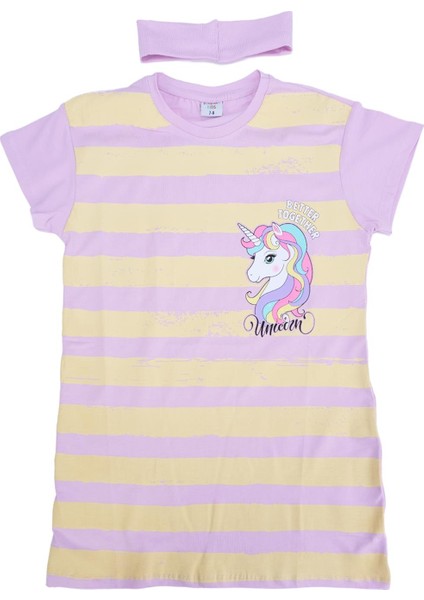 Unicorn Baskılı T-Shirt