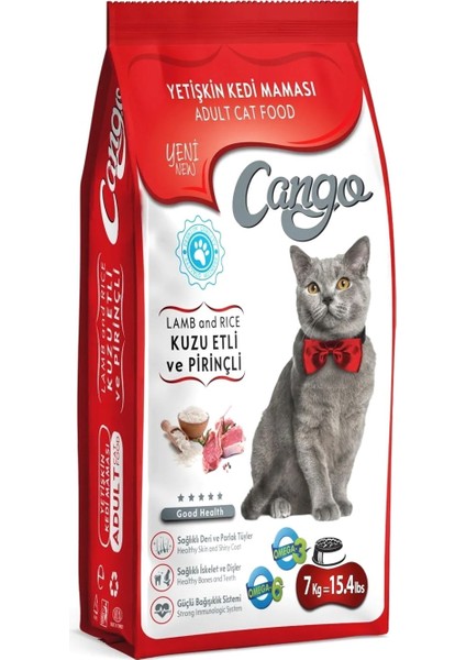Yetişkin Kedi Maması Kuzu Etli 7 kg x 2 Adet
