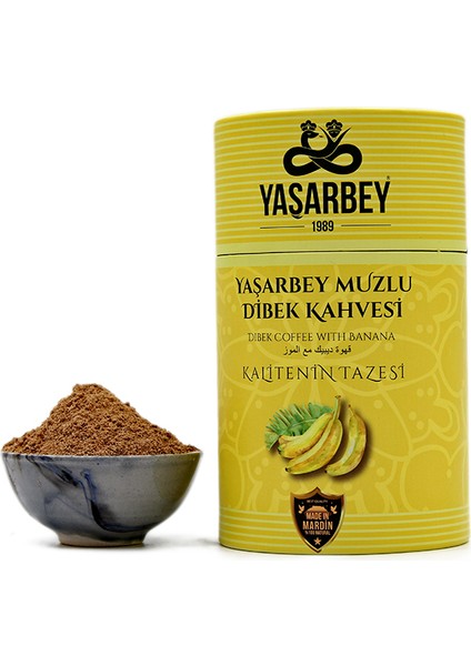 MARDİN SPECİAL MUZLU DİBEK KAHVESİ 400 GR (HEDİYELİK KUTU)