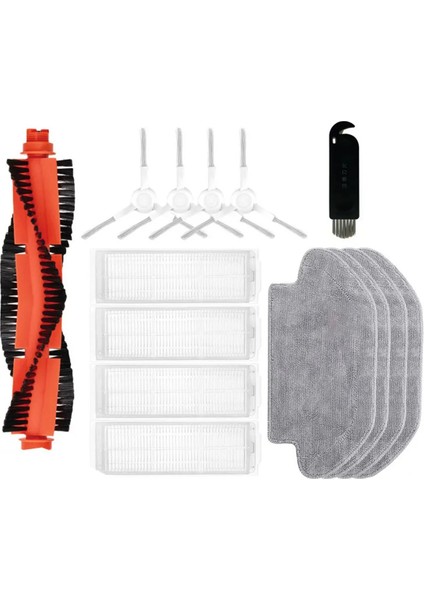 Robot Vakum Paspas Için 3c / B106CN / 3290/3490/3690 Silindir Yan Fırça Filtre Paspas Bezleri Aksesuarı (Yurt Dışından)