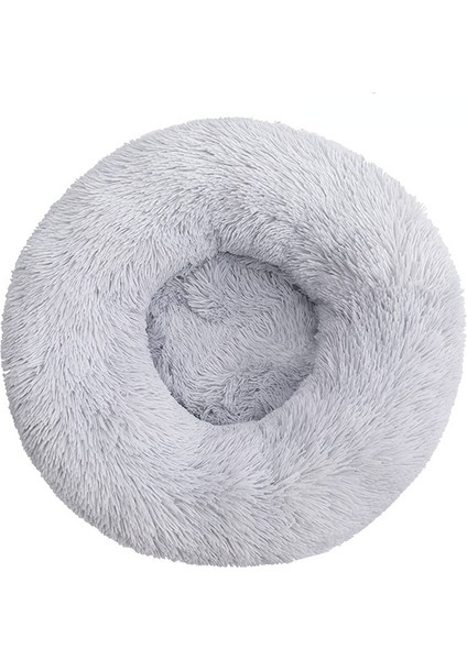 Köpek Kulübesi Ayrılabilir Kedi Kulübesi Peluş Yuvarlak Derin Uyku Sıcak Ped 40 cm (Yurt Dışından)