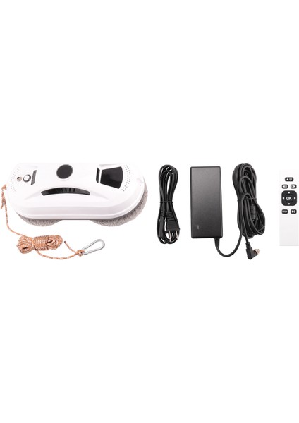 Window Cleaning Robot Remote Control High Suction Ectric Window Cleaner, Intligent Detection Vacuum Cleaner-Us Plug (Yurt Dışından)