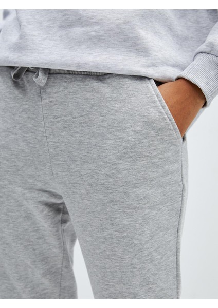 Lcw Vision Kadın Beli Lastikli Düz Jogger Eşofman Altı