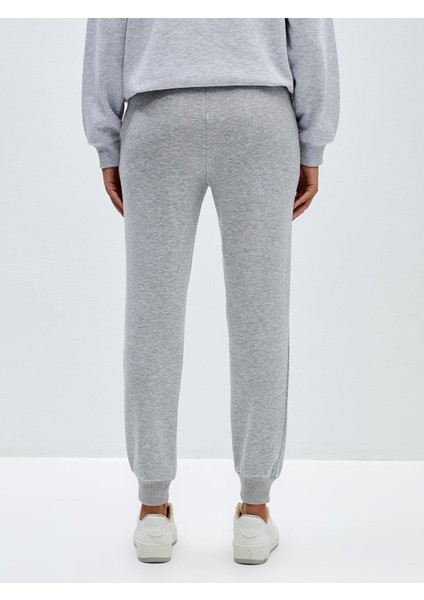 Lcw Vision Kadın Beli Lastikli Düz Jogger Eşofman Altı