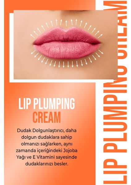 New Well Lip Plumping Cream Sun Orange  Dudak Dolgunlaştırıcı Krem 5 ml