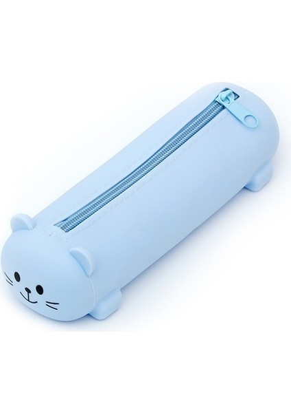 Ilkokul Öğrencileri Için Silikon Kalem Kutusu Sevimli Kız Anaokulu Çocuk Kırtasiye Kalem Kutusu (Yurt Dışından)