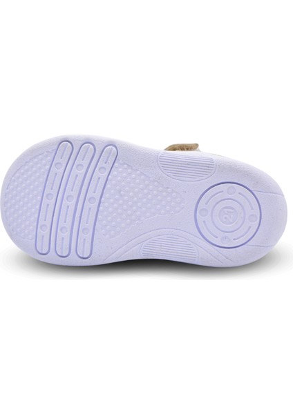 Winco Tek Cırtlı Deri Yumuşak Ilk Adım Sandaleti Bej modelleri