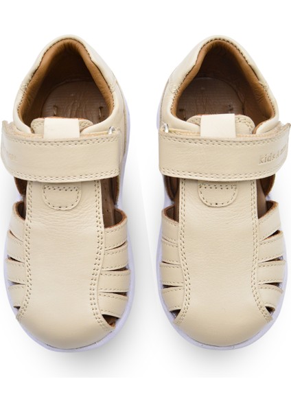 Winco Tek Cırtlı Deri Yumuşak Ilk Adım Sandaleti Bej indirimleri