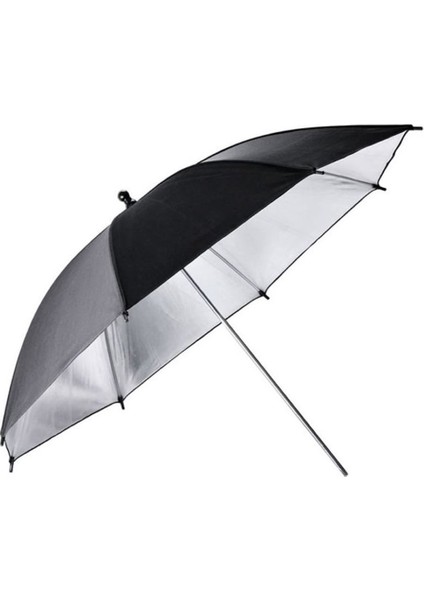 UB-008 33" 84CM Gümüş Şemsiye Tek Duylu Ikili Set Bundle fiyatları