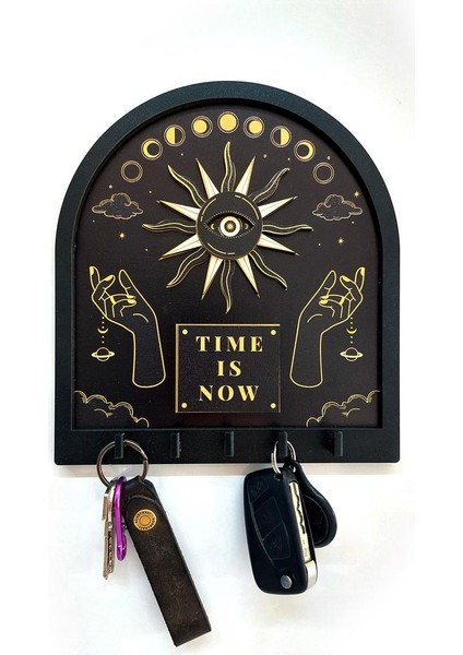 Kabartma Tasarım Spiritüel Zaman Gizem Tema Duvar Askılık Anahtarlık indirimleri