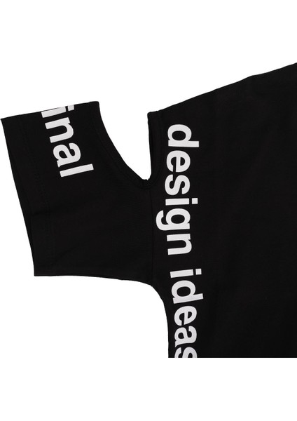 Baskılı Omzu Açık T-Shirt fiyatları