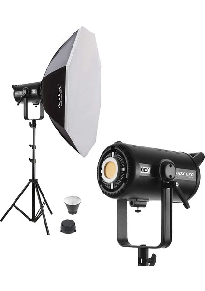 EXC-400-II Plus Bi Color + 140 Octagon Softbox Bebek Çekim Seti