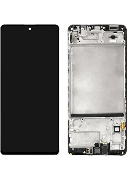 Samsung Galaxy M51 SM-M515 Sayısallaştırıcı Uyumlu LCD Ekran Çerçeveli Tam Montaj