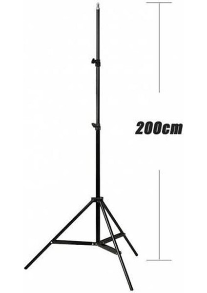 UB-002 40" 101CM Transparan Şemsiye Çift Duylu Ikili Set Bundle