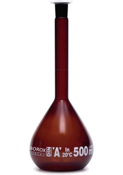 Cam Balon Joje 250 ml Amber Plastik Kapaklı Class A