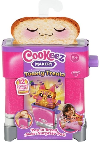 Giochi Preziosi Giochi Preziosi Cookeez Makery Toasty Treatz 'sürpriz Dolu Tost Makinesi , Mini Kokulu Peluş'