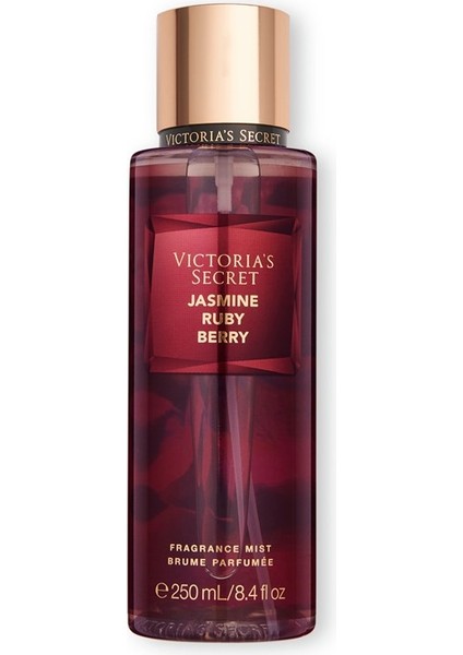 Vıctorıa's Secret Jasmine Ruby Berry-Bare Vanilla Golden Vücut Spreyi Ikili Set