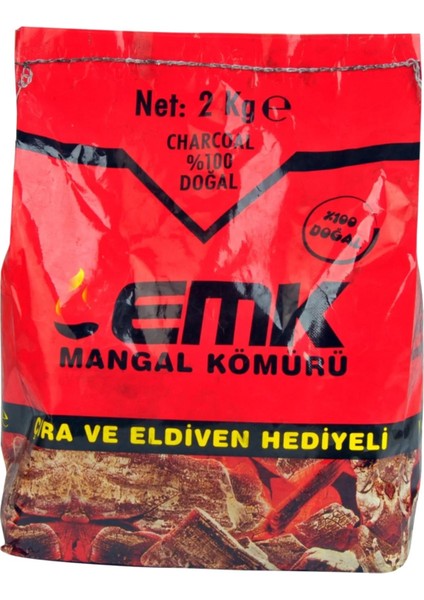 Mangal Kömürü 2 kg x 2 Adet