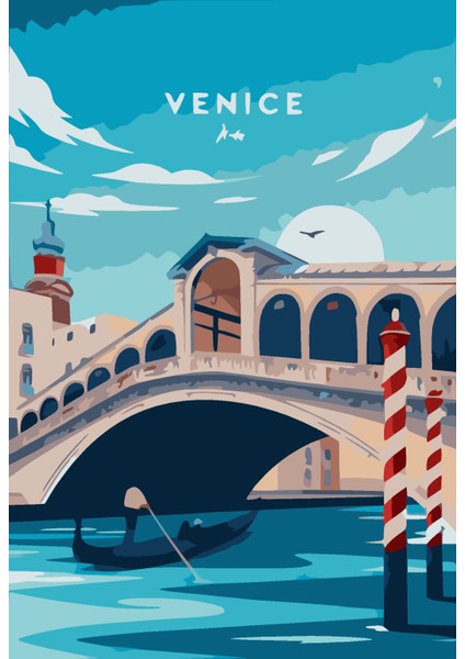 Sayılarla Boyama Seti Venice