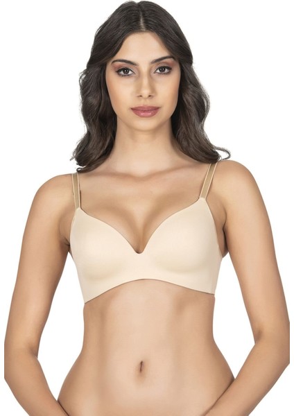 Kadın Bej Desteksiz Sütyen 1144