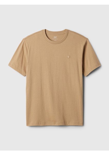 Erkek Kahverengi Brannan Bear Grafikli T-Shirt