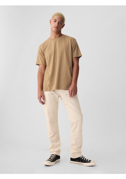 Erkek Kahverengi Brannan Bear Grafikli T-Shirt