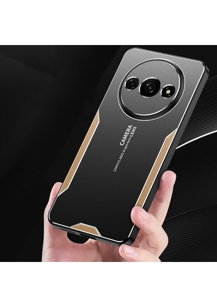 Xiaomi Poco C61 4g Kılıf Alüminyum Alaşım+Tpu+Pc Kombinasyonu Koruyucu Telefon Kapağı-Altın (Yurt Dışından) indirimleri