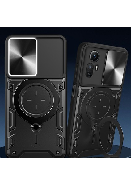 Xiaomi Redmi Note 12S 4g Kılıf Anti-Drop Tpu+Pc Telefon Kapağı, Kickstand,slayt Lens Kapağı-Kırmızı (Yurt Dışından) fiyatları