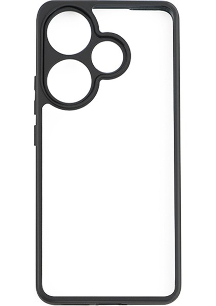 Xiaomi Poco F6 5g Şeffaf Kılıf Tpu+Pc Koruyucu Telefon Kapağı Için (Yurt Dışından)