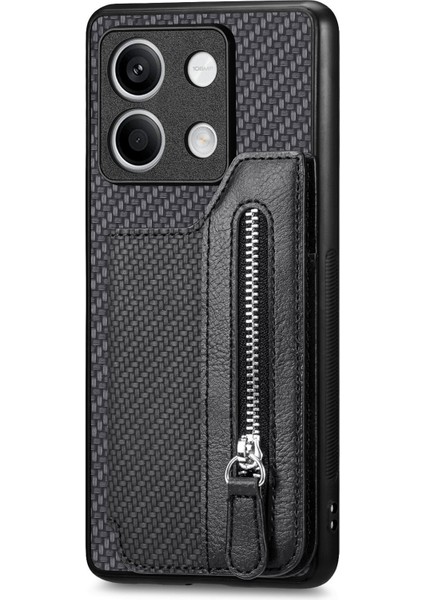 C1-04 Xiaomi Redmi Note 13 4g Cüzdan Kılıf Pu+Pc+Tpu Telefon Kılıfı Kickstand-Siyah (Yurt Dışından) fiyatları