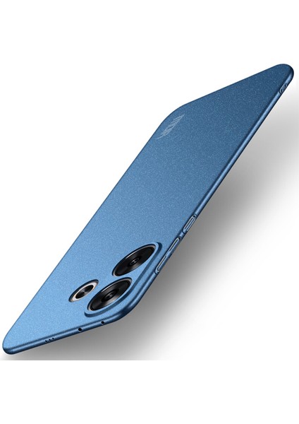 Xiaomi Poco F6 5g Telefon Kılıfı Parmak Izi Önleyici Pc Telefon Arka Kapak-Mavi Için (Yurt Dışından)