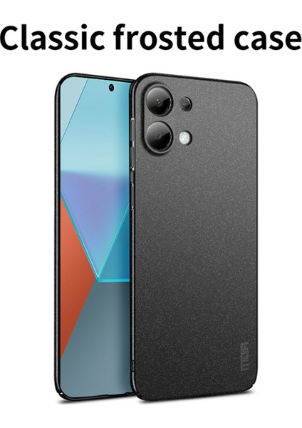 Xiaomi Redmi Note 13 Pro 4g Telefon Kılıfı Pc Arka Kapak-Siyah (Yurt Dışından) fiyatları