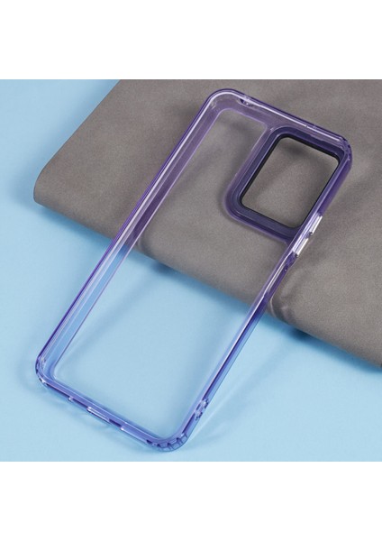Xiaomi 12 5g Için Şeffaf Kılıf Pc+Tpu Düşmeyi Önleyici Telefon Kapağı-Şeffaf Mor (Yurt Dışından) modelleri