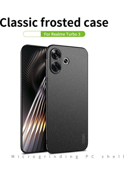 Xiaomi Poco F6 5g Telefon Kılıfı Parmak Izi Önleyici Pc Telefon Arka Kapak-Gri (Yurt Dışından) fiyatları