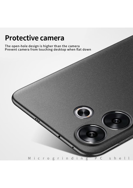Xiaomi Poco F6 5g Telefon Kılıfı Parmak Izi Önleyici Pc Telefon Arka Kapak-Gri (Yurt Dışından) fırsatları