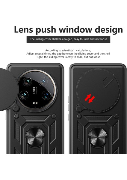 Xiaomi 14 Ultra Telefon Kılıfı Için Kamera Koruma Darbeye Dayanıklı Pc+Tpu Arka Kılıf-Yeşil (Yurt Dışından) modelleri