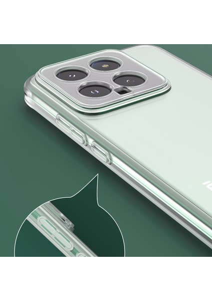 Xiaomi 14 Pro Için Koruyucu Kılıf Çizilmez Yumuşak Tpu Telefon Kapağı-Şeffaf (Yurt Dışından) fırsatları
