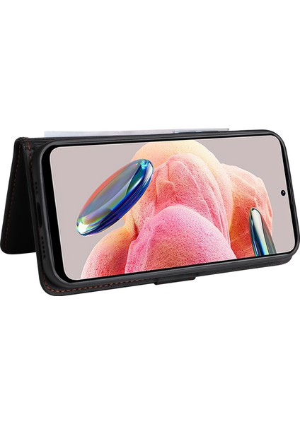 Xiaomi Redmi Note 12 4g Standlı Kılıf 2'si 1 Arada Çıkarılabilir Deri Telefon Kapağı-Siyah (Yurt Dışından) fırsatları