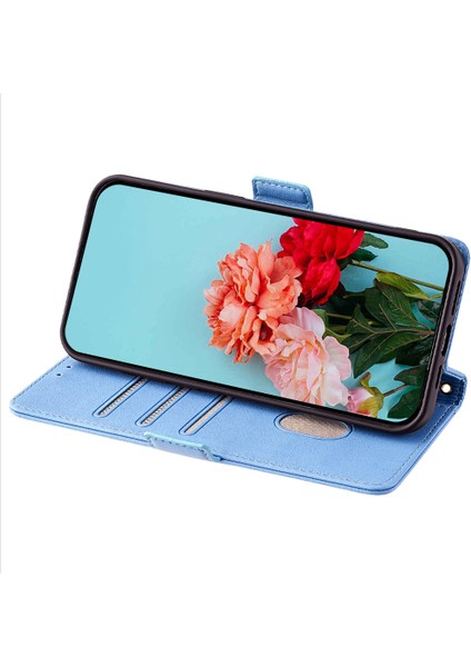 Xiaomi Redmi K60 Ultra Kılıf Cüzdan Standı Omuz Askılı Flip Telefon Kapağı-Mavi (Yurt Dışından) indirimleri