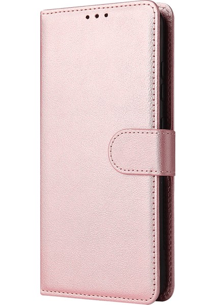 Xiaomi Redmi Note 12 4g Için Tam Koruma Kılıfı Pu Deri Çevirme Tasarım Telefon Kapağı-Gül Altın (Yurt Dışından) indirimleri