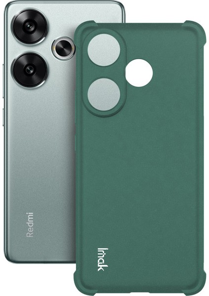 Xiaomi Poco F6 5g Kılıf Mat Tpu Düşmeye Dayanıklı Hava Yastığı Telefon Kapağı-Yeşil (Yurt Dışından) fiyatları
