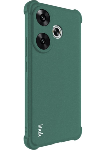 Xiaomi Poco F6 5g Kılıf Mat Tpu Düşmeye Dayanıklı Hava Yastığı Telefon Kapağı-Yeşil (Yurt Dışından) fırsatları