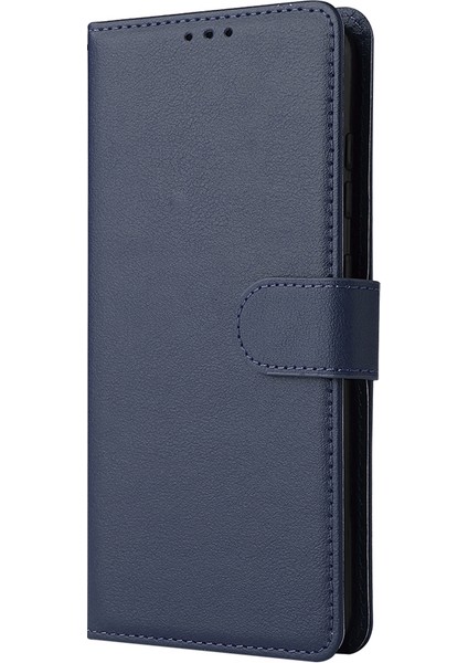 Xiaomi Redmi Note 12 4g Tam Koruma Kılıfı Pu Deri Flip Tasarım Telefon Kapağı-Mavi (Yurt Dışından) indirimleri