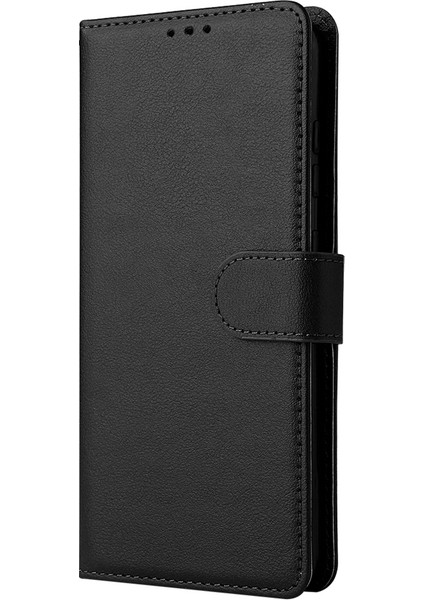 Xiaomi Redmi Note 12 4g Tam Koruma Kılıfı Pu Deri Flip Tasarım Telefon Kapağı-Siyah (Yurt Dışından) indirimleri