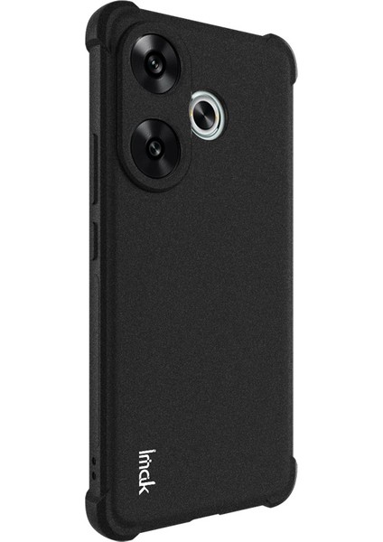 Xiaomi Poco F6 5g Kılıf Mat Tpu Düşmeye Dayanıklı Hava Yastığı Telefon Kapağı-Siyah (Yurt Dışından) fırsatları