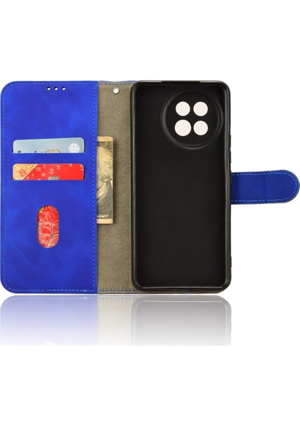 Xiaomi Civi 4 Pro 5g Kılıf Standı Pu Deri Cilt Dokunmatik Duygu Telefon Kapağı-Mavi Için (Yurt Dışından)