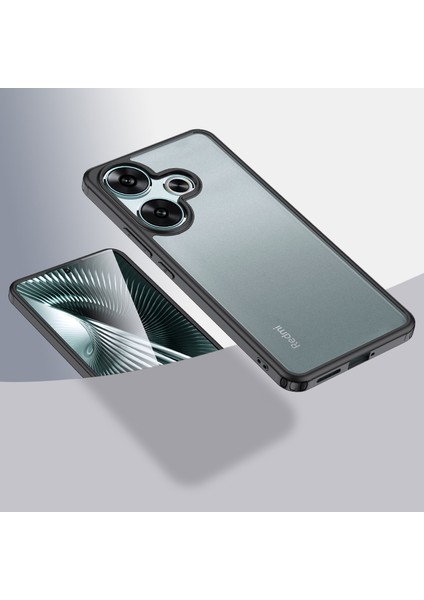 Xiaomi Poco F6 5g Telefon Kılıfı Için Tpu + Pc Cep Telefonu Kapağı -Siyah (Yurt Dışından) fiyatları